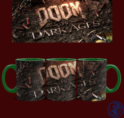 Doom - The Dark Ages bögre (Zöld)