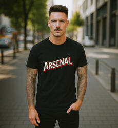 GIVprint Arsenal 6 férfi póló fekete
