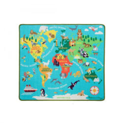 Melissa & Doug Játszószőnyeg, A Világ Körül (KN15194)