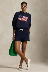 Ralph Lauren rövidnadrág sötétkék, sima, közepes derékmagasságú, 211965103 - sötétkék M