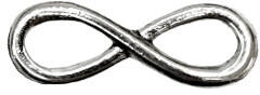 Paracord Microcord charm - Végtelen jel 3 (CHR-SIN-021)