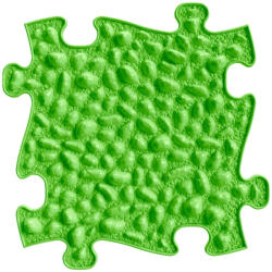 MUFFIK szenzoros ortopédiai szőnyeg kavicsok puzzle lime - kemény (MFK-012-2-1-02)