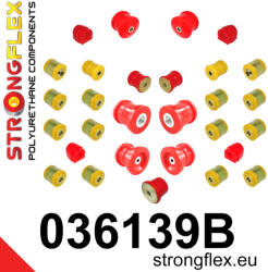 036139B: Full suspension polyurethane bush kit