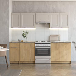 Halmar WENDY 240 - кухня дъб Кремона и кашмир (WENDY 240/kitchen/1)