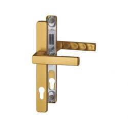 Hoppe Maner usa termopan, Hoppe Toulon, exterior, 92 x 30 mm, material aluminiu, culoare bronz F4