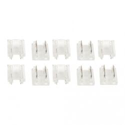 Lightex Конектор за LED лента за еднократна употреба 4в1, 2PIN, SMD/COB, 8 мм, IP20 - Lightex (521AL0001180)