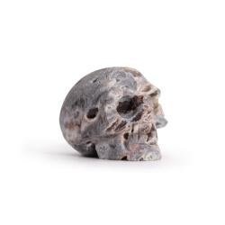 Csakra Shop Kalcit Geóda - Koponya - (kb. 4.5cm)