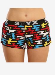Styx Дамски спортни шорти Styx art rubber flat Styx | Cheren | ЖЕНИ | S