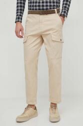 Pepe Jeans nadrág férfi, bézs, cargo - bézs 32