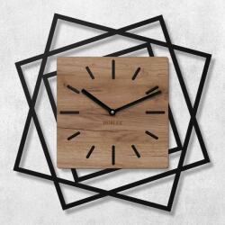 DUBLEZ Ceas de perete din lemn 3D - Frames
