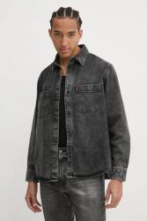 HUGO BOSS farmering férfi, galléros, szürke, relaxed, 50534220 - szürke XL