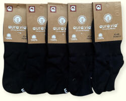 aura. via Férfi Bokazokni Fekete - 5 Pár (AU8131)