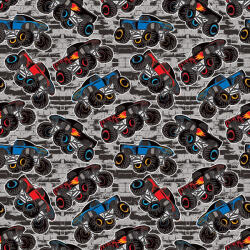 Cardex csomagolópapír 100x70cm, monster truck (41798)