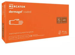 Mercator Medical Gumikesztyű, dermagel, púdermentes, 100 db, XL, Mercator (105329)