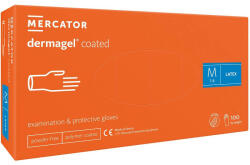 Mercator Medical Gumikesztyű, dermagel, púdermentes, 100 db, M, Mercator (103325)