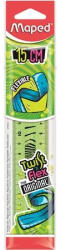 Maped Vonalzó, műanyag, törhetetlen, 15 cm, MAPED Twist'n Flex (IMA279110)
