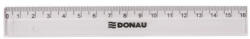 DONAU Vonalzó, műanyag, 16 cm, DONAU (D7001) - hezi