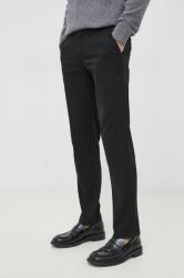 Tommy Hilfiger nadrág férfi, fekete, chino - fekete 33/34 - answear - 65 990 Ft