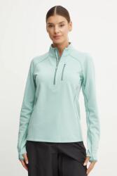 Smartwool sportos pulóver Active Fleece türkiz, sima, SW002614 - türkiz L