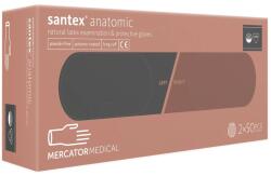 Mercator Medical Gumikesztyű latex púdermentes, hosszú szárú S jobb/bal 2×50 db Santex fehér (37129)