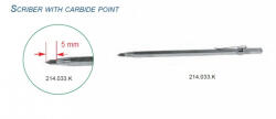 KLASS Ac de trasat cu varf de carbura 145 mm, KLASS (214.033.K)