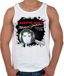 printfashion Nagyító alatt MJ 6 - Férfi atléta - Fehér (17231184)