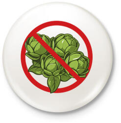 printfashion Utálom a kelbimbót - Kitűző, hűtőmágnes - Fehér (17098357)