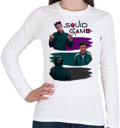 printfashion Squid Game Season 2 - Női hosszú ujjú póló - Fehér (17292085)