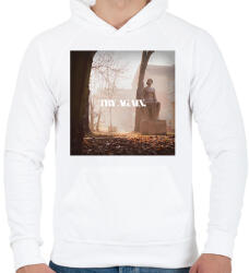 printfashion try again. - Férfi kapucnis pulóver - Fehér (17270457)