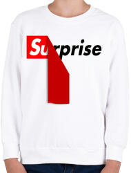 printfashion Surprise - Gyerek pulóver - Fehér (17421910)