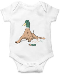 printfashion vizslatás szóvicc - Baba Body - Fehér (17224410)