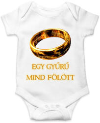 printfashion egy gyűrű mind fölött - Baba Body - Fehér (17212362)