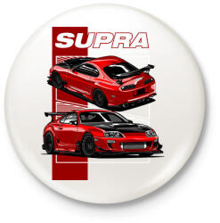 printfashion SUPRA PANEL - Kitűző, hűtőmágnes - Fehér (17388724)