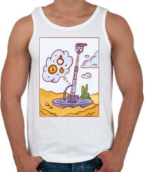 printfashion Fém detektor - Férfi atléta - Fehér (17168200)