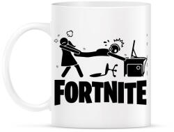 printfashion Fortnite - Bögre - Fehér (17042372)