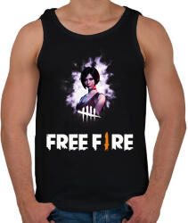 printfashion freefire2 - Férfi atléta - Fekete (17307761)