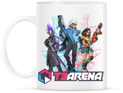 printfashion T3 Arena - Bögre - Fehér (17328767)