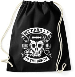 printfashion Rockabilly - Sportzsák, Tornazsák - Fekete (16928776)