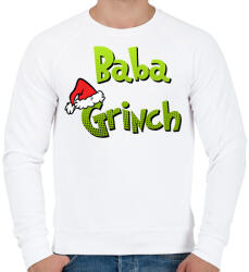 printfashion Baba grinch - Férfi pulóver - Fehér (16909307)