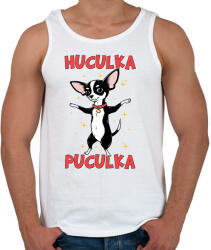 printfashion Huculka Puculka - Férfi atléta - Fehér (17360746)