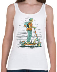 printfashion Elektromos roller - Női atléta - Fehér (17164807)