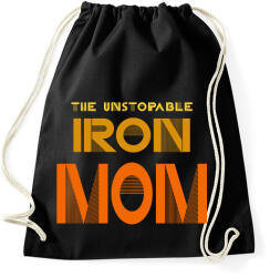 printfashion THE UNSTOPABLE IRON MOM - Sportzsák, Tornazsák - Fekete (17386619)