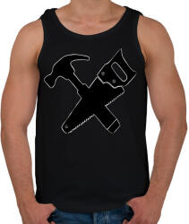 printfashion Asztalos - Férfi atléta - Fekete (17452043)