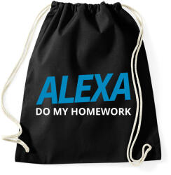 printfashion Alexa Do My Home work - Sportzsák, Tornazsák - Fekete (17146711)