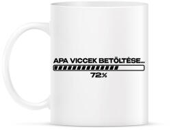 printfashion Apa viccek betöltése - Bögre - Fehér (17461410)