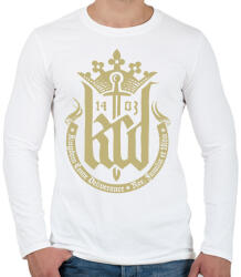 printfashion Kingdom Come Deliverance Logo - Férfi hosszú ujjú póló - Fehér (17264142)