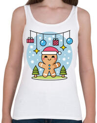 printfashion Mézeskalács - Női atléta - Fehér (16951339)