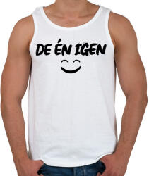 printfashion De én igen - Páros póló fekete - Férfi atléta - Fehér (17246582)
