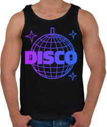 printfashion Disco - Férfi atléta - Fekete (17485463)