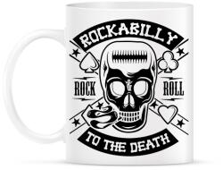 printfashion Rockabilly fekete - Bögre - Fehér (16929494)